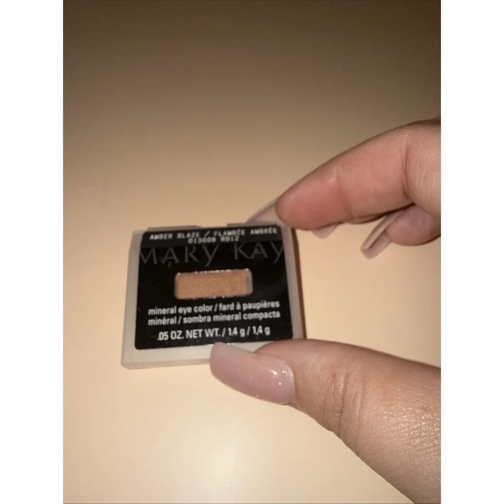 Mary Kay Mineral Eye Color Amber‎ Blaze 2007 Discontinued Magnetic